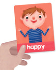Headu Montessori Flashcards for Toddlers - Emotional Intelligence & Action Learning Cards (1-4 Years) Headu Montessori Flashcards for Emotional Intelligence Montessori flashcards, toddler learning tools, emotional intelligence for children, textured educational cards, early childhood development toys, child development, educational toys, learning through play, Montessori method, Italy-made products