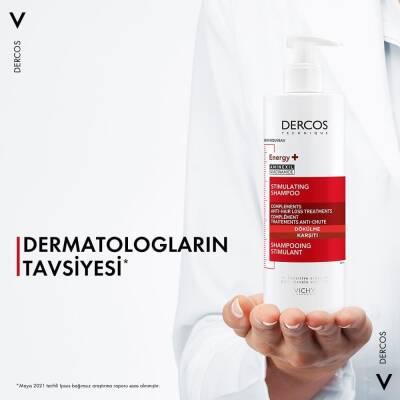 Vichy Dercos Energising Anti-Hair Loss Shampoo 400ml - Energizing Formula, Dermatologically Tested - image 8