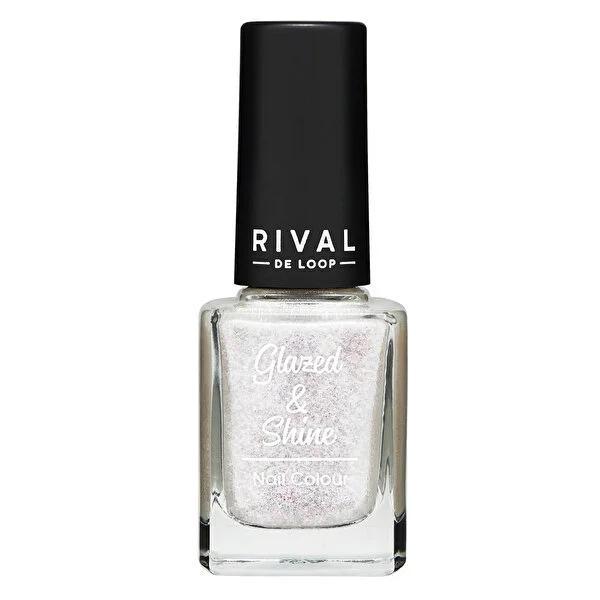 Rival De Loop Glazed & Shine Nail Polish - High Pigment, Long Lasting Metallic Nail Color For Elegan
