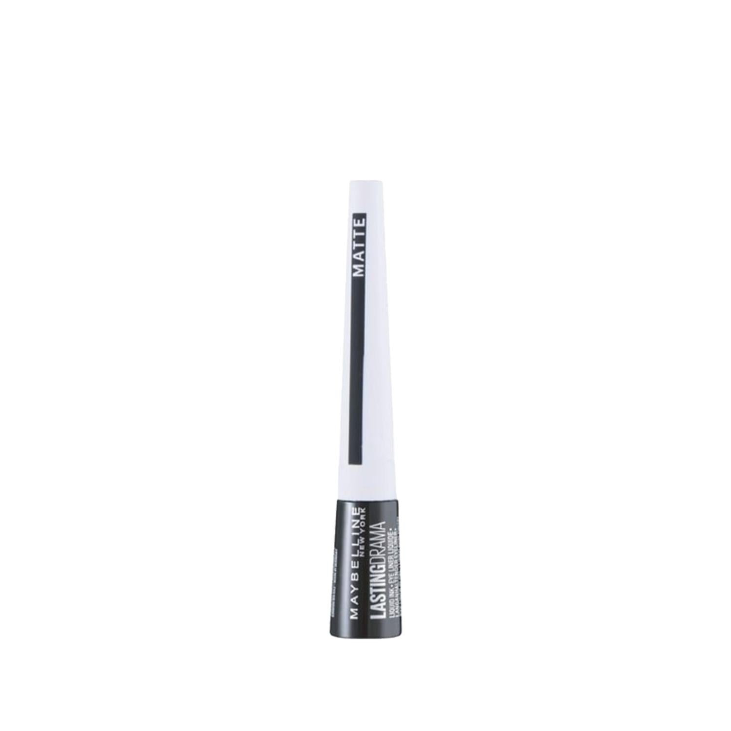 Maybelline New York Lasting Drama Mat Eyeliner - Charcoal Black, Long-Lasting Matte Finish Maybelline New York Lasting Drama Mat Eyeliner - Charcoal Black Maybelline New York Eyeliner, Matte Eyeliner, Long-lasting Eyeliner, Charcoal Black Eyeliner, Drama Mat Eyeliner, Cosmetics, Eye Makeup, Makeup Essentials, Beauty Products, Smudge-Resistant Makeup, Everyday Makeup, Makeup for Sensitive Eyes
