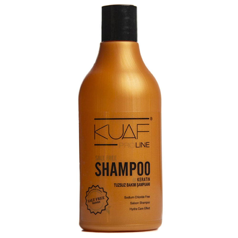 Kuaf Salt-Free Keratin Shampoo 500ml - Gentle, Nourishing Hair Care for Sensitive Scalps - Shampoo