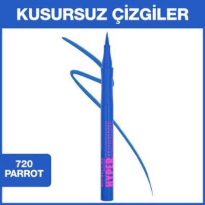 Maybelline Hyper Precise All Day Liquid Liner - Precise, Long-Lasting Eye Makeup, 720 Parrot Blue - view 2