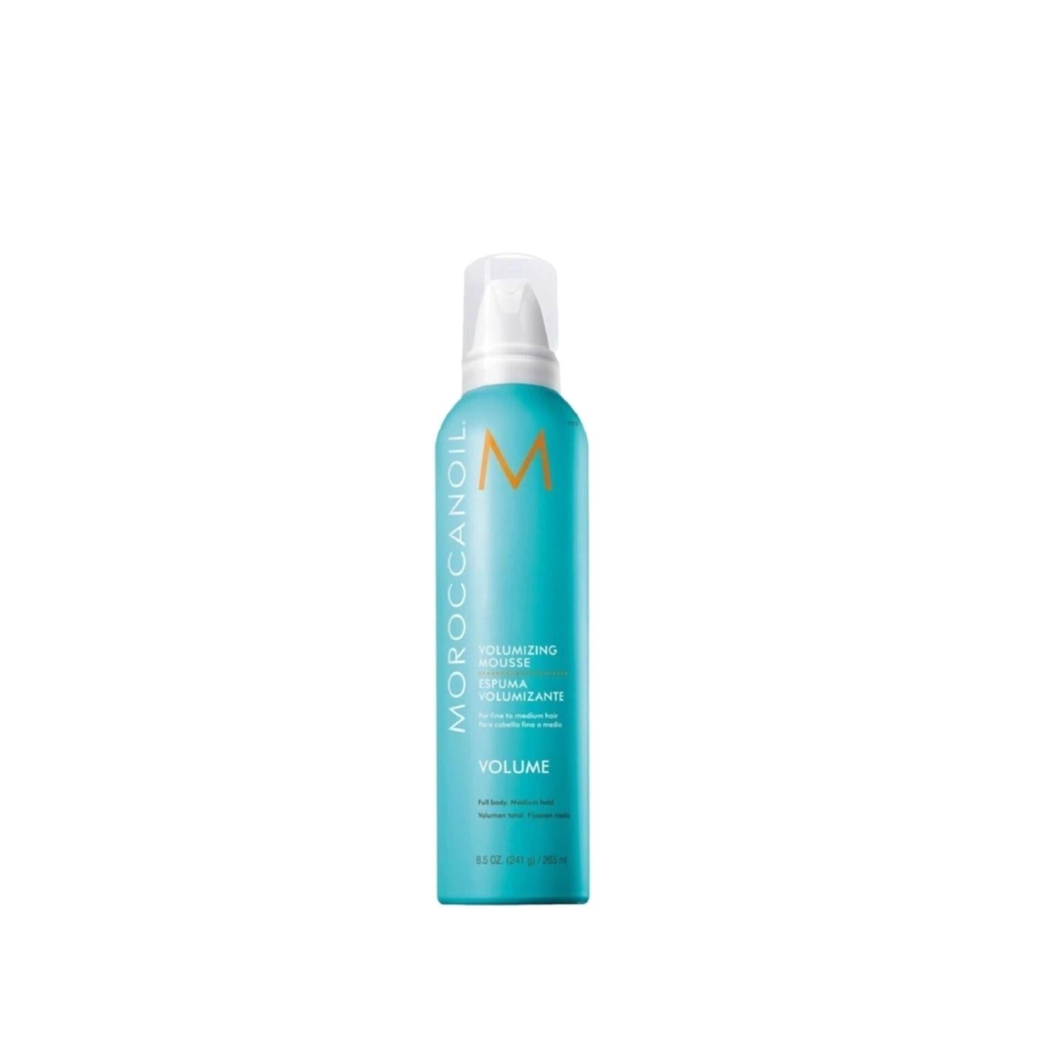 Moroccanoil Volumizing Mousse: Achieve Salon-Quality Hair Volume &amp; Lift for Fine Hair - Lightweight Hold, 8.45 fl oz Moroccanoil Volumizing Mousse: Hair Volume &amp; Lift volumizing mousse, hair volume, moroccanoil mousse, hair styling product, fine hair volume, salon hair products, hair lift, hair thickener, mousse, hair volumizer, volume mousse, salon hair products, hair styling, fine hair, flat hair, hair care, hair product, volume boost, hair lift, hair thickening, hair styling mousse, womens hair, beauty, 