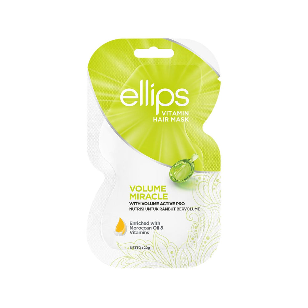 Ellips Volume Miracle Hair Mask for Flat Hair 20g