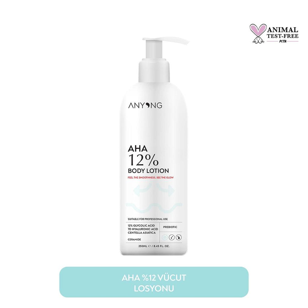 Anyong AHA 12% Body Lotion for Smooth Skin 250 ml