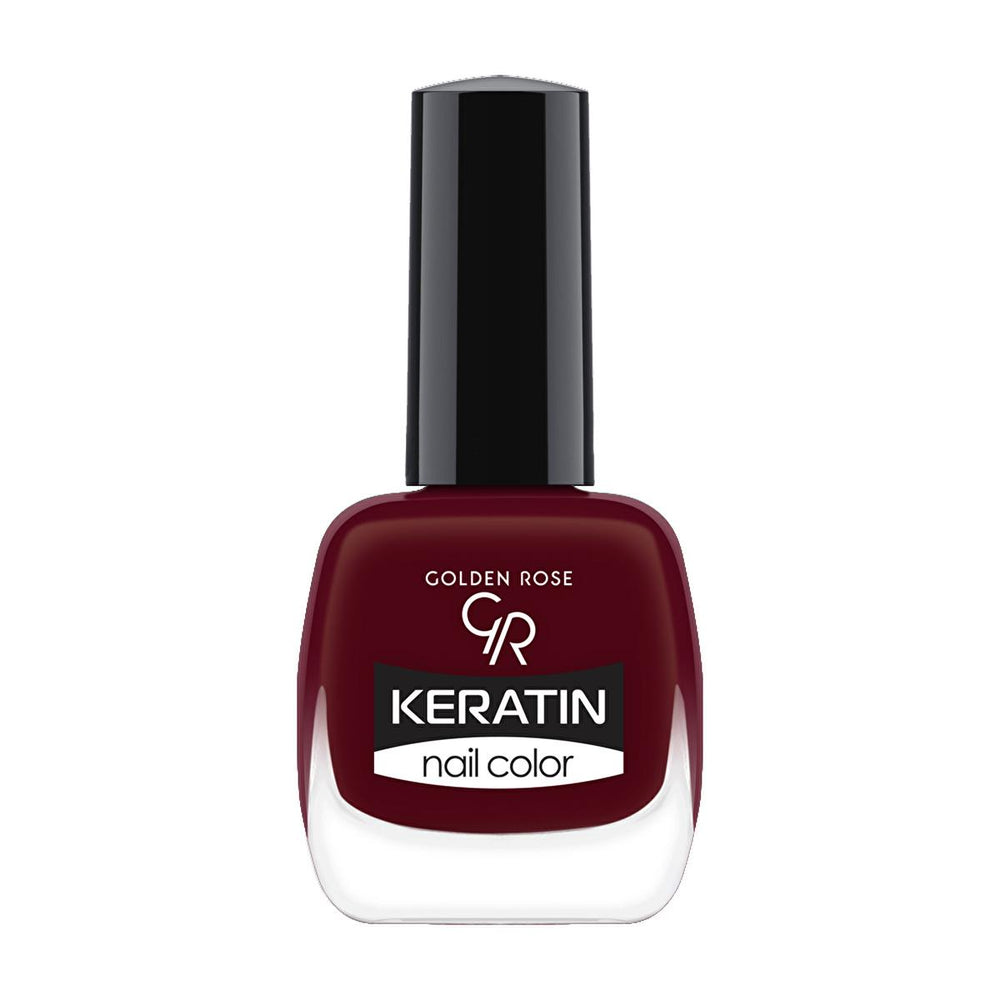 Golden Rose Keratin Nail Color - Long Lasting & Nourishing Nail Polish for Healthier Nails - Nail Polish