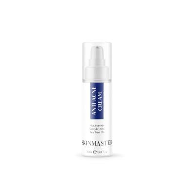 skinmaster-anti-acne-cream-50ml-front-view, skinmaster-anti-acne-cream-50ml-back-view, skinmaster-anti-acne-cream-50ml-windows, skinmaster-anti-acne-cream-50ml-application Skinmaster Anti-Acne Cream - Improves Oily Skin | 50 ml Skinmaster Anti-Acne Cream 50ml skinmaster, anti-acne-cream, oily-skin, teenage-skin-care, young-adults, salicylic-acid, niacinamide, tea-tree-oil, clear-skin, ai-generated