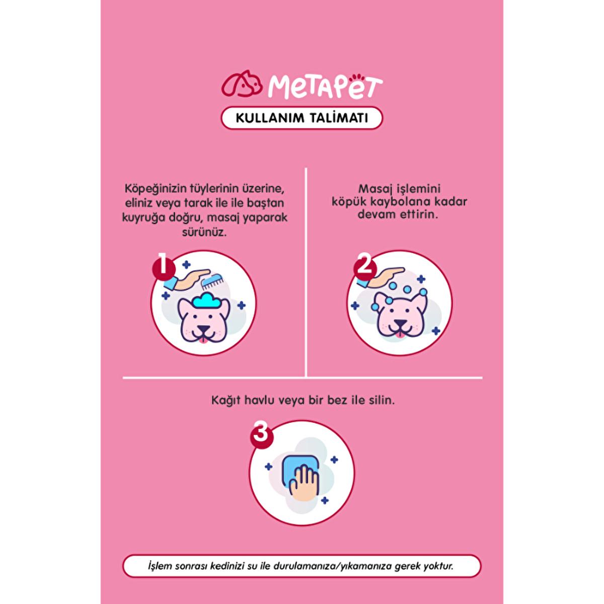 Metapet Natural Dry Shampoo for Dogs - 200ml, Organic, pH Balanced for Sensitive Skin, Puppy Friendly Natural Dry Shampoo for Dogs - Metapet Natural Dog Shampoo, Organic Pet Grooming, Dry Shampoo for Dogs, Puppy Grooming Products, Waterless Dog Cleaning, Sensitive Skin Dog Care, Natural Pet Care, Organic Dog Shampoo, Dog Grooming Essentials, Pet Grooming Solutions