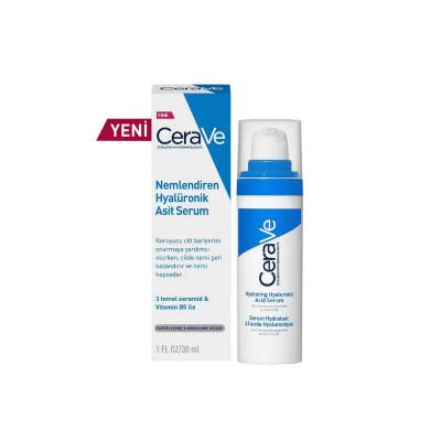 cerave hydrating hyaluronic acid serum 30ml bottle, application of cerave hyaluronic acid serum on skin Cerave Hydrating Hyaluronic Acid Serum - 30ml Cerave Hydrating Hyaluronic Acid Serum 30ml cerave, hyaluronic-acid-serum, dry-skin, hydrating-serum, skincare, moisturizing, face-serum, ceramides, vitamin-b5, ai-generated