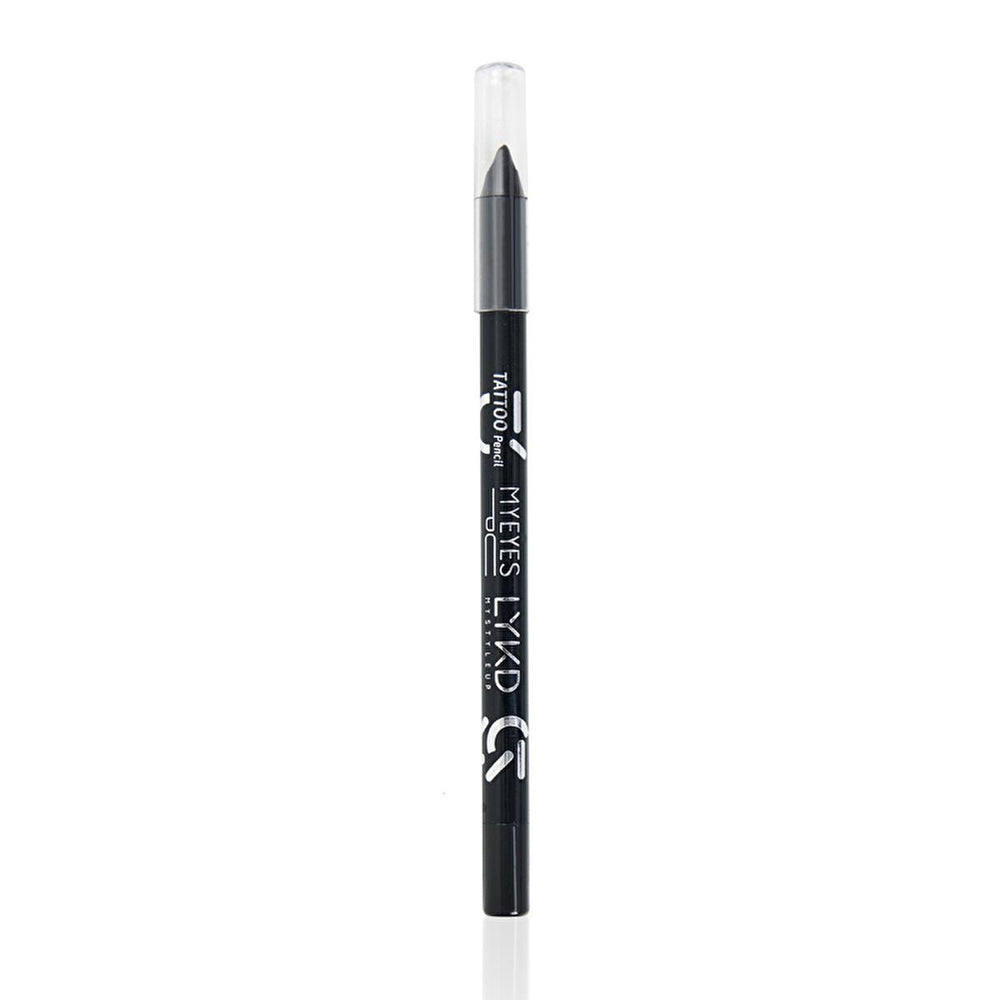 LYKD Tattoo Pencil 100 Black - Smooth Eyeliner for Day & Night Makeup - Intense, Precise Application - Eyeliner