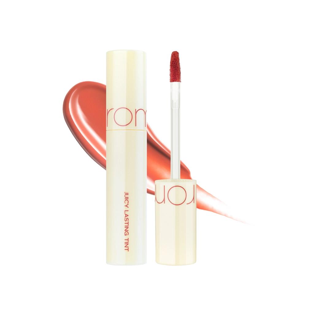 rom&amp;nd Juicy Lasting Tint 29 Papaya Jam Glossy Lip Stain 5.5g