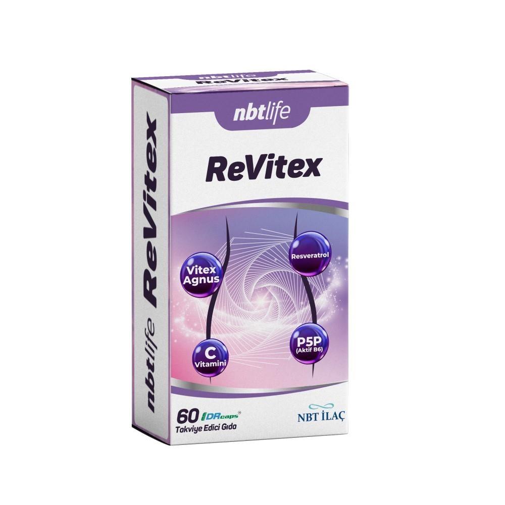 NBTLife ReVitex Dietary Supplement Capsules - Antioxidant Support with Chaste Tree Extract, Resveratrol, and Vitamin C NBTLife ReVitex Capsules - Antioxidant Support Supplement dietary supplement, health supplement, Chaste Tree Extract, Resveratrol, Vitamin C, B Vitamins, capsule supplement, antioxidant support, nutritional supplement, health and wellness, nutritional support, immune system support