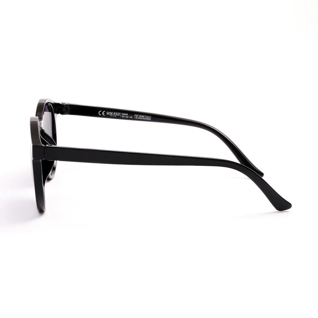Solest London Unisex Black Sunglasses 26020