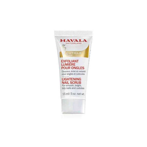 Mavala Nail Care - Lightening Nail Scrub for Smooth, Shiny Nails - 15ml, Nail Care Product Mavala Lightening Nail Scrub for Smooth Nails nail care product, nail scrub, Mavala nail care, lightening nail scrub, smooth and shiny nails, nail health, nail beauty, nail maintenance, cosmetic, beauty product, nail hygiene