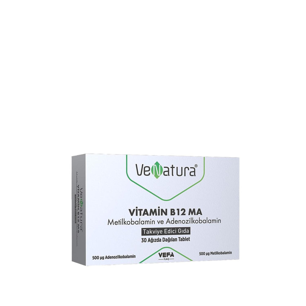 VeNatura Vitamin B12 MA Dietary Supplement 30 Tablets