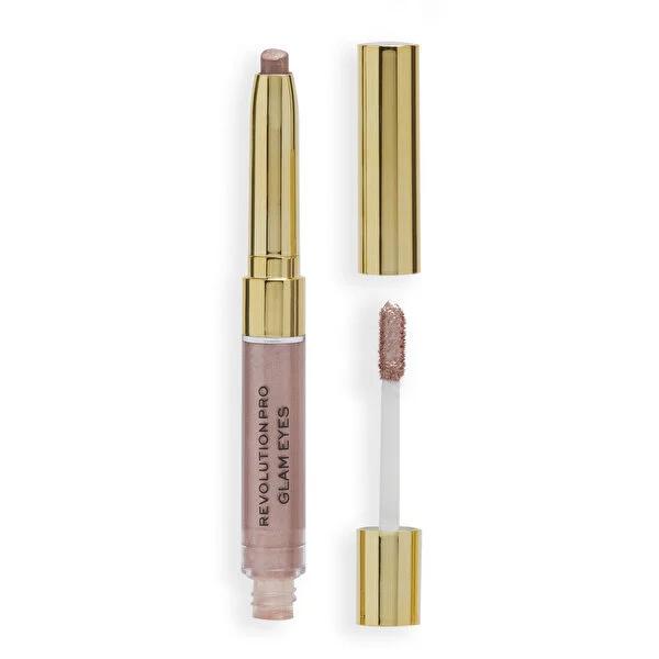 Revolution Pro Glam Eyeshadow Duo Hypnotic: Creamy Pencil & Glitter Gel for Effortless Glam, Vegan, Cruelty-Free, Highly Pigmented, Blendable, Long-Lasting Revolution Pro Hypnotic Eyeshadow Duo: Glam Eyes, Vegan, Cruelty-Free eyeshadow duo, glitter eyeshadow, creamy eyeshadow pencil, vegan eyeshadow, cruelty-free eyeshadow, high pigment eyeshadow, blendable eyeshadow, glam eye makeup, eyeshadow for beginners, long-lasting eyeshadow, eye makeup, vegan cosmetics, cruelty-free cosmetics, eye shadow, glitter, s