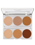 Kryolan Dual Finish 6-Color Contouring Palette