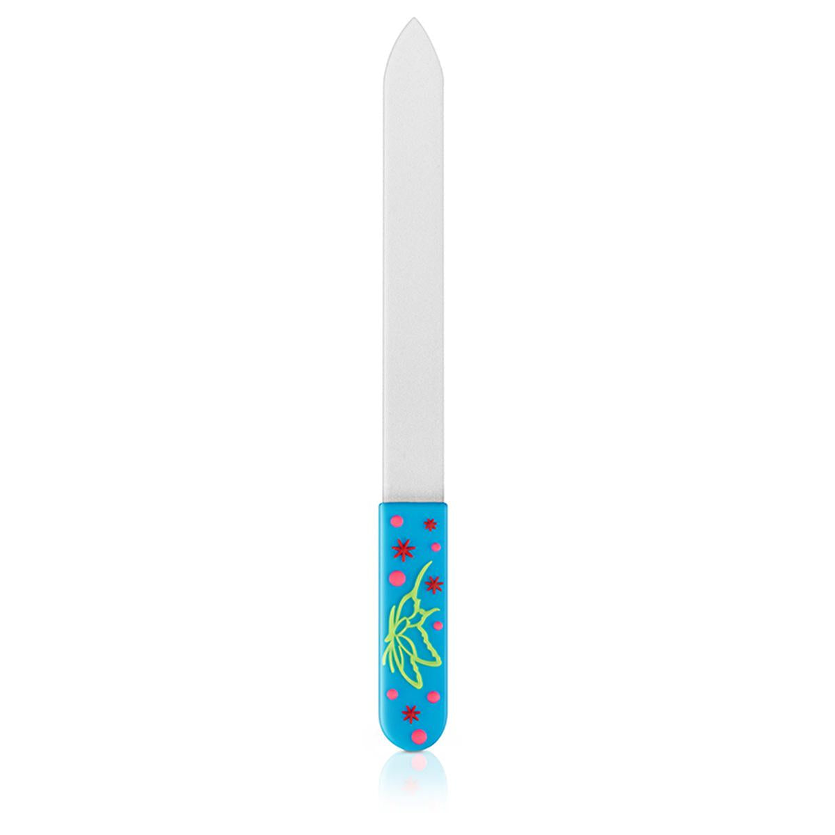 Eklips Glass Nail File AC84229S - Double-Sided Nail Care Tool for Gentle Shaping and Hygiene Eklips Glass Nail File - Gentle & Hygienic Nail Care Glass nail file, Nail care tool, Tempered glass nail filer, Double-sided nail file, Hygienic nail care, Nail shaping, Nail shortening, Gentle nail care, Fragile nails, Brittle nails, Hygiene, Personal care, Cosmetics, Beauty tools, Nail grooming