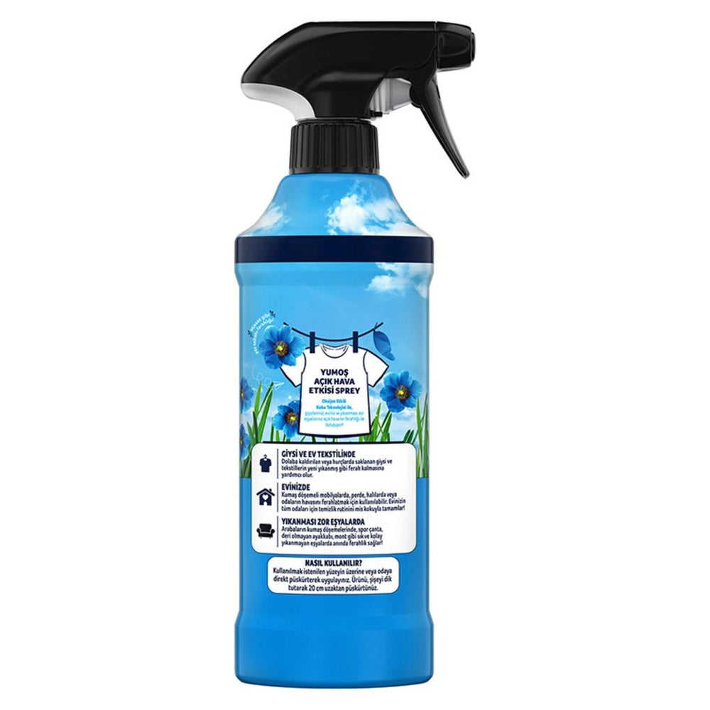 Yumos Outdoor Freshness Blue Poppy Fabric Spray 430 ml