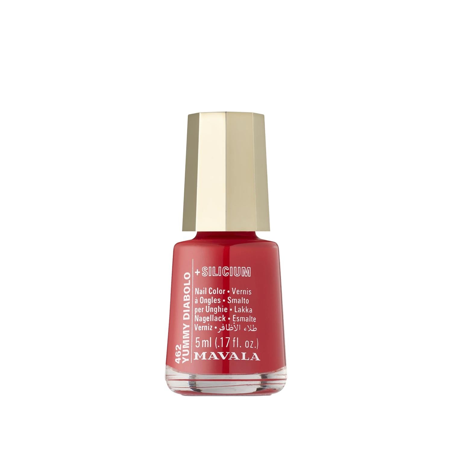 Mavala Mini Color Oje 462 Yummy Diabolo Nail Polish - Portable, Vibrant 5ml Mavala Mini Color Oje 462 Yummy Diabolo - 5ml Nail Polish Mavala Mini Color Oje, Yummy Diabolo nail polish, Mini nail polish, Nail color 462, Travel-sized nail polish, Portable nail polish, Vibrant nail color, Nail care, Beauty essentials, Cosmetics, Nail polish, Fashion nail color