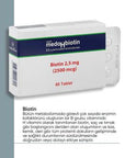 Nutrafarm Medohbiotin 2.5mg Biotin Supplement for Hair, Skin, and Nails - 60 Tablets - image 3