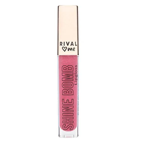 Rival Loves Me Lipgloss Shine Bomb No.07 Frozen Watermelon - Shiny, Fuller Lips with Optical Plumping Effect Rival Loves Me Lipgloss Shine Bomb - Shiny Fuller Lips Lip Gloss, Shine Bomb, Frozen Watermelon, Cosmetic Lip Care, Beauty Products, shiny lips, fuller lips, optical plumping effect, fruity flavor, cosmetic enhancement, beauty routine, lip care products
