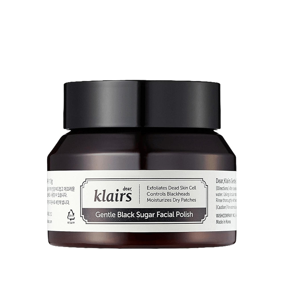 Dear Klairs Gentle Black Sugar Facial Polish Exfoliator 110g