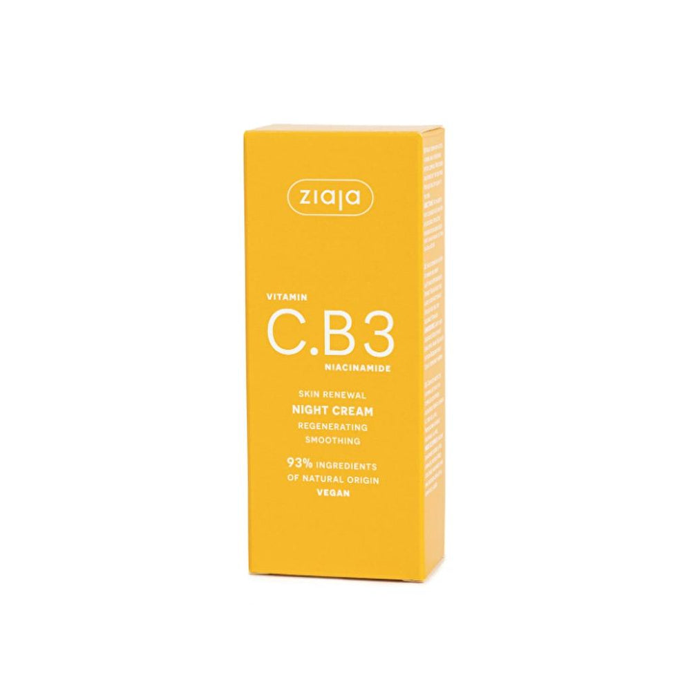 Ziaja Vitamin C.B3 Niacinamide Revitalizing Night Cream 50 ml
