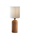 Homing Brooklyn Wooden Table Lamp - Ahşap Abajur with E14 Socket & LED Compatible - view 2