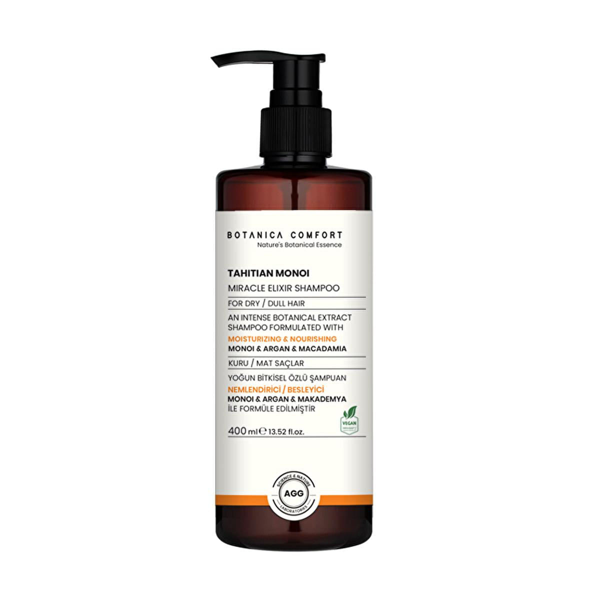 Botanica Comfort Tahitian Monoi Miracle Elixir Moisturizing Shampoo for Dry Hair - 13.53 fl oz, Argan Oil & Monoi Oil Hair Care Botanica Comfort Moisturizing Shampoo - 13.53 fl oz moisturizing shampoo, argan oil shampoo, monoi oil hair care, hydrating shampoo for dry hair, nourishing hair products, hair care, Botanica Comfort, Tahitian Monoi Miracle Elixir, dry hair solution, damaged hair repair, natural hair care, hair moisturization, vibrant hair, strong hair, hair nourishment