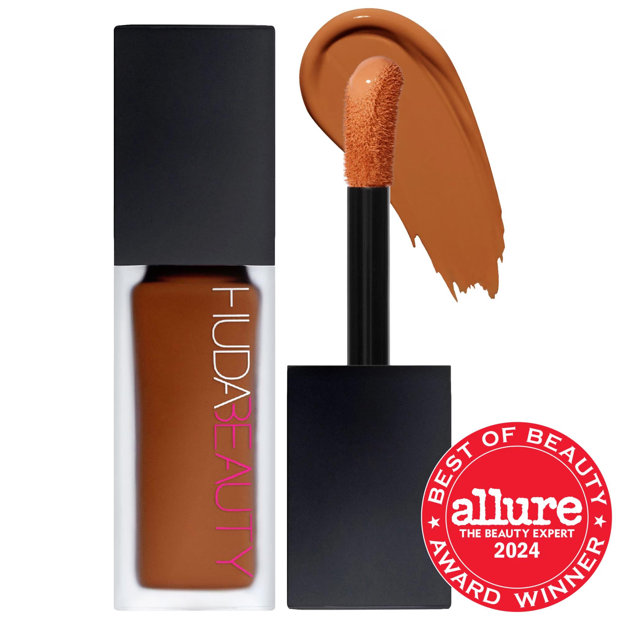 Huda Beauty #FauxFilter Waterproof Matte Concealer: Full Coverage, Long Lasting, Vegan & Cruelty-Free - Blemish Concealer with Vitamin E Huda Beauty Waterproof Matte Concealer | Full Coverage & Long Lasting waterproof concealer, matte concealer, full coverage concealer, buildable concealer, long lasting concealer, vegan concealer, cruelty free concealer, concealer for oily skin, transfer proof concealer, vitamin E concealer, concealer, makeup, face makeup, blemish concealer, dark circle concealer, fragrance