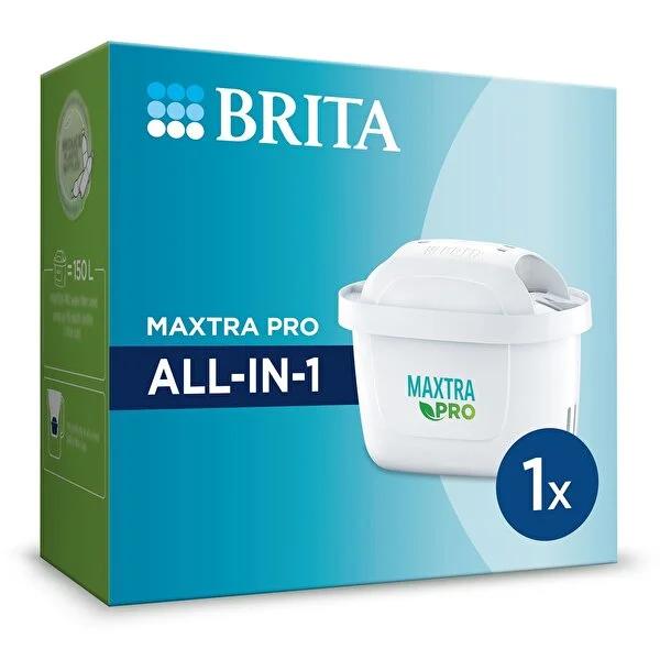BRITA MAXTRA PRO ALL-IN-1 Water Filter Cartridge - Replacement Filter for BRITA Jugs, Tap Water Purification BRITA MAXTRA PRO ALL-IN-1 Water Filter Cartridge BRITA MAXTRA PRO ALL-IN-1, Water Filter Cartridge, Tap Water Purification, Replacement Filter for BRITA Jugs, MicroFlow Technology Water Filter, Water Filtration, Drinking Water, Healthy Hydration, Eco-Friendly, Reduce Plastic Waste