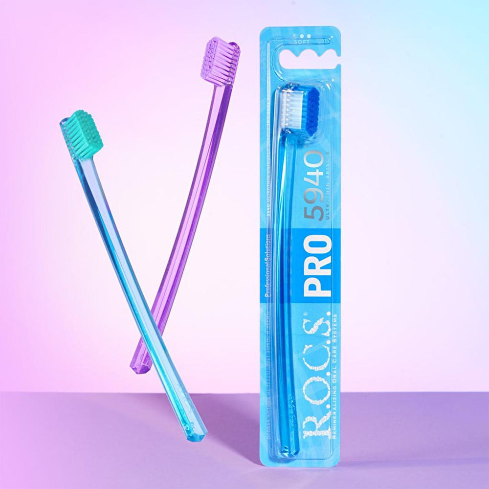 Rocs Pro Manual Toothbrush - Gentle, Effective Cleaning for Optimal Oral Hygiene - view 2
