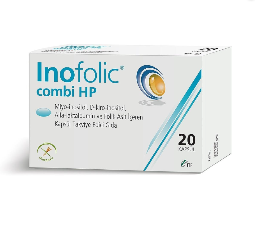 Inofolic HP COMBI - Fertility Support | 20 Capsules - Vitamin & Supplement
