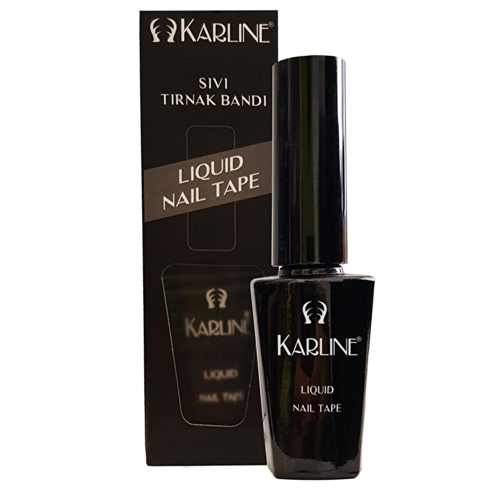 Karline Nail Art Liquid Band - Prevents Polish Spill, Easy to Apply, 8ml - Nail Art Aid, Nail Polish Protector - Nail Polish
