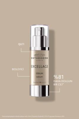 Institut Esthederm Excellage Anti-Aging Serum 30ml - Boosts Skin Elasticity & Firmness - image 13
