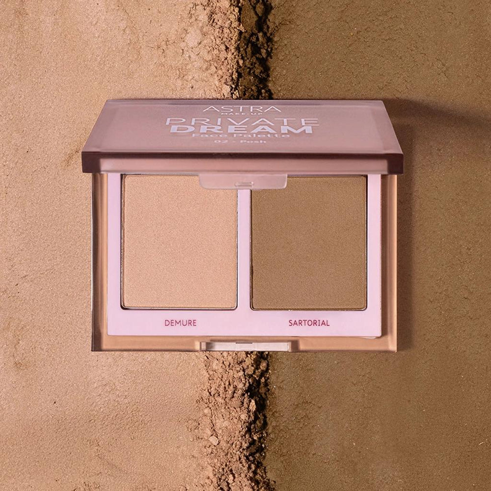 Astra Private Dream Posh Face Palette for Radiant Glow