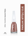 Flormar Long-Lasting Nail Enamel with Magnesium, Calcium, and Sulfur - Vibrant Color & Nail Care - view 5