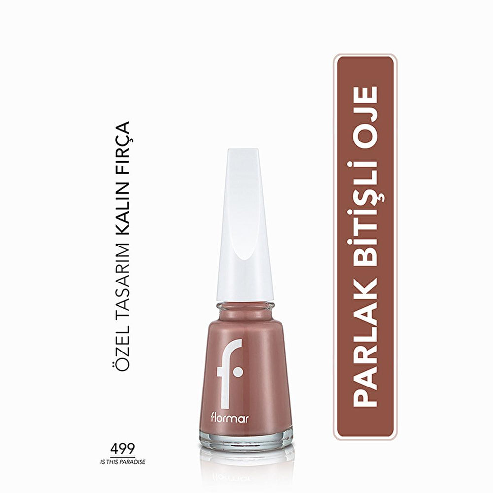 Flormar Long-Lasting Nail Enamel with Magnesium, Calcium, and Sulfur - Vibrant Color & Nail Care - view 5