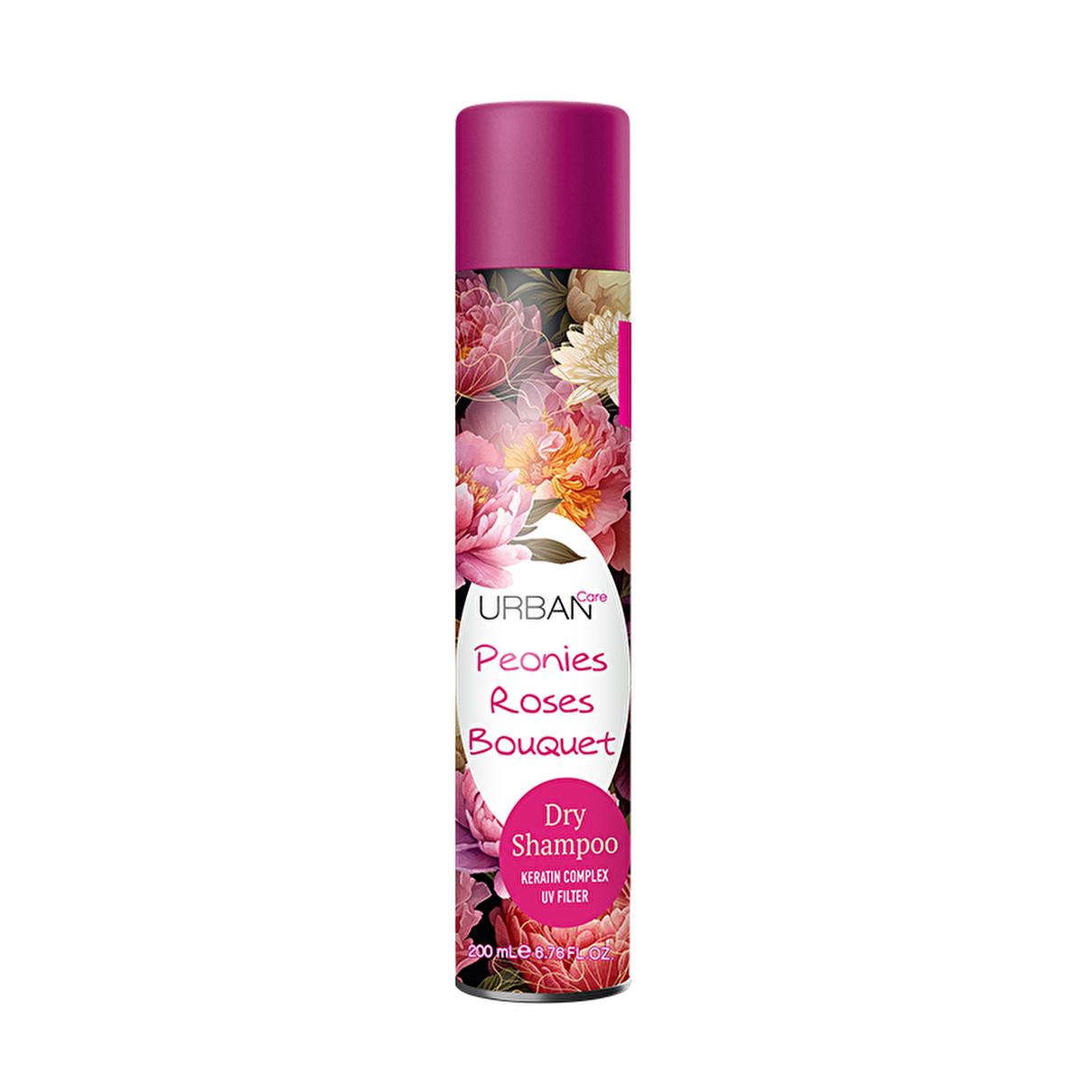 urban care peonies roses bouquet dry shampoo 200ml, dry shampoo spray for voluminous hair, urban care hair care solution Urban Care Peonies Roses Bouquet Dry Shampoo | 200ml Urban Care Dry Shampoo - Peonies & Roses 200ml dry-shampoo, vegan-hair-care, urban-care, peonies-roses, hair-volume, floral-fragrance, oil-absorbing, hair-refresh, cruelty-free, ai-generated