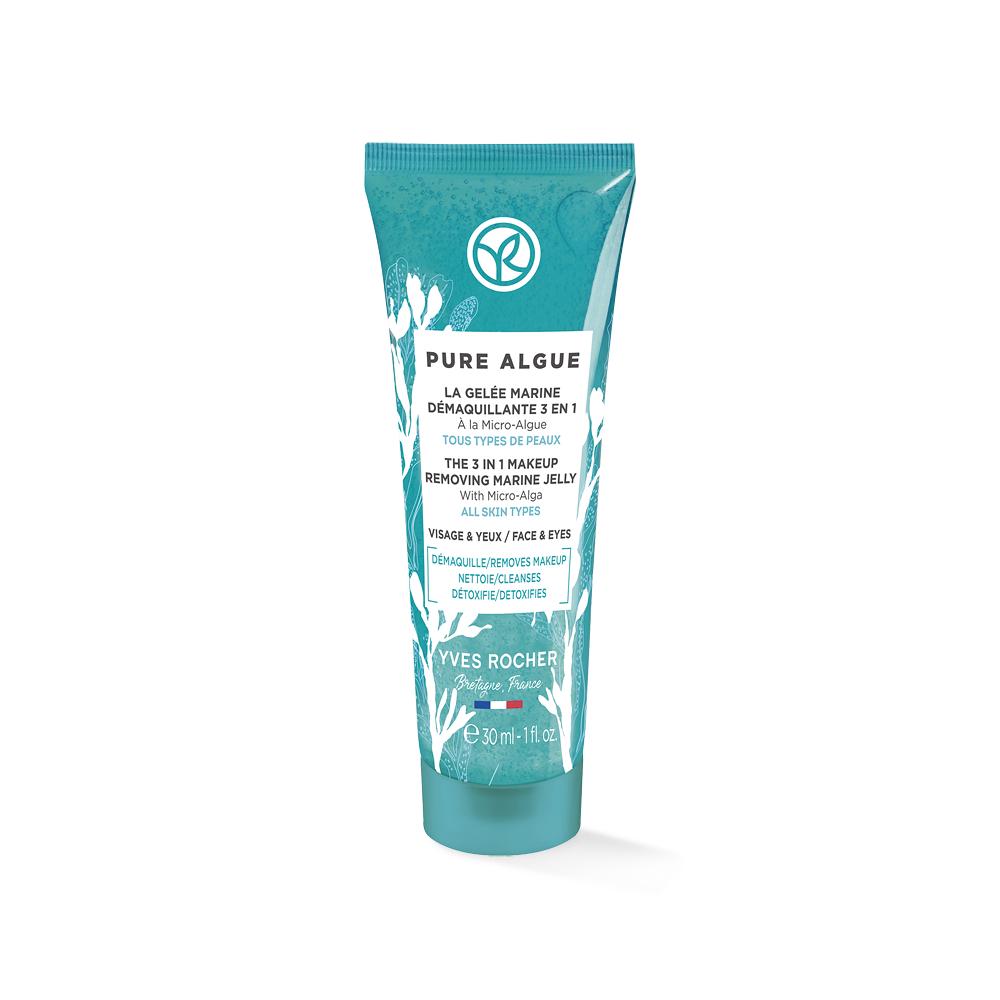 Pure Algue Detoxifying Face Wash Gel - Gentle Makeup Remover for Refreshed Skin, 1.01 fl oz Pure Algue Detoxifying Face Wash Gel - Gentle & Effective detoxifying face wash, makeup removal gel, skincare cleansing, refreshing face gel, gentle makeup remover, Pure Algue, face wash, makeup remover, skincare, cleansing gel, detoxifying skincare