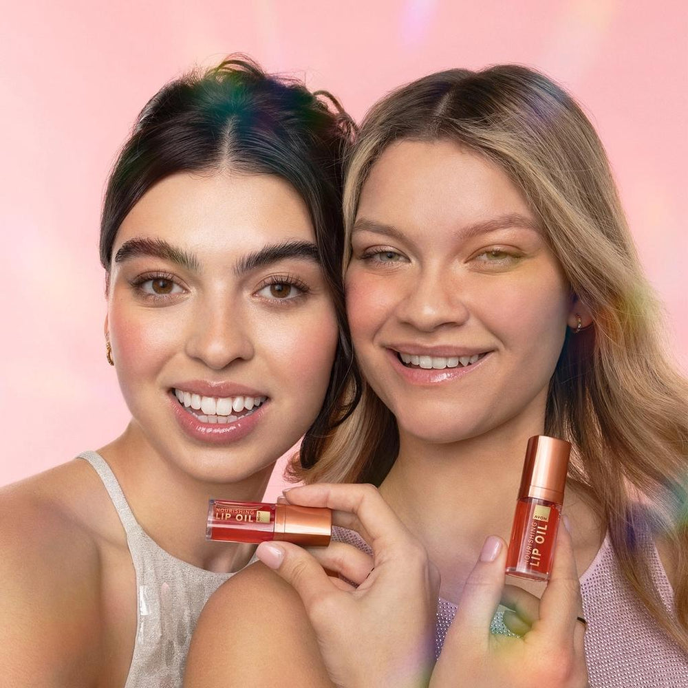 Avon Lip Oil Nourishing Tinted Lip Treatment in Take a Hint 7ml
