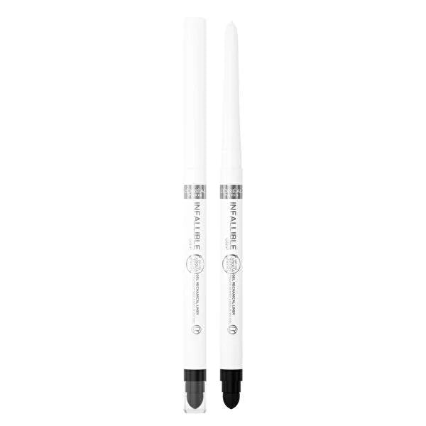L'Oréal Paris Infaillable Automatic Eyeliner - 36 Hour Long-Lasting, Waterproof & Smudge Proof Makeup for Dramatic Eye Look L'Oréal Paris Infaillable Automatic Eyeliner - Long Lasting & Waterproof Automatic Eyeliner, Long Lasting Eyeliner, Waterproof Eyeliner, Smudge Proof Makeup, L'Oréal Paris Infaillable, Eye Makeup, Cosmetics, Makeup Essentials, Beauty Products, Long Lasting Makeup, Smoky Eye, Dramatic Eye Look, Eye Liner, Makeup for Women, Beauty Essentials