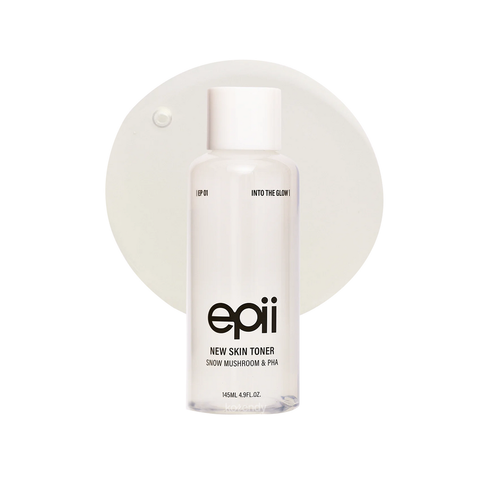 Epii New Skin Toner Snow Mushroom & 5% PHA Brightening 145ml