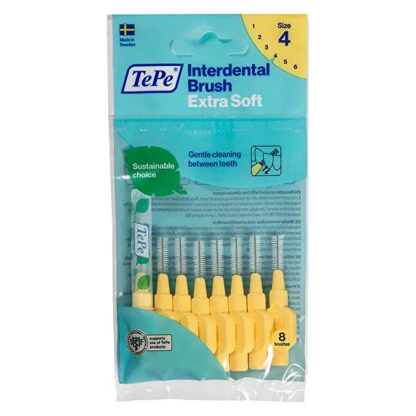 Tepe X-Soft Interdental Brushes: Gentle 0.7mm Cleaning for Healthy Gums, Plaque Removal - 8 Pack Tepe X-Soft Interdental Brushes: Gentle Gum Cleaning interdental brush, Tepe brush, interdental cleaning, gum health, soft interdental brush, 0.7mm interdental brush, plaque removal, between teeth cleaning, interproximal brush, dental hygiene, oral hygiene, sensitive gums, braces cleaning, implant cleaning, x-soft bristles, dental care, gum disease prevention, teeth cleaning, small interdental brush, narrow spac