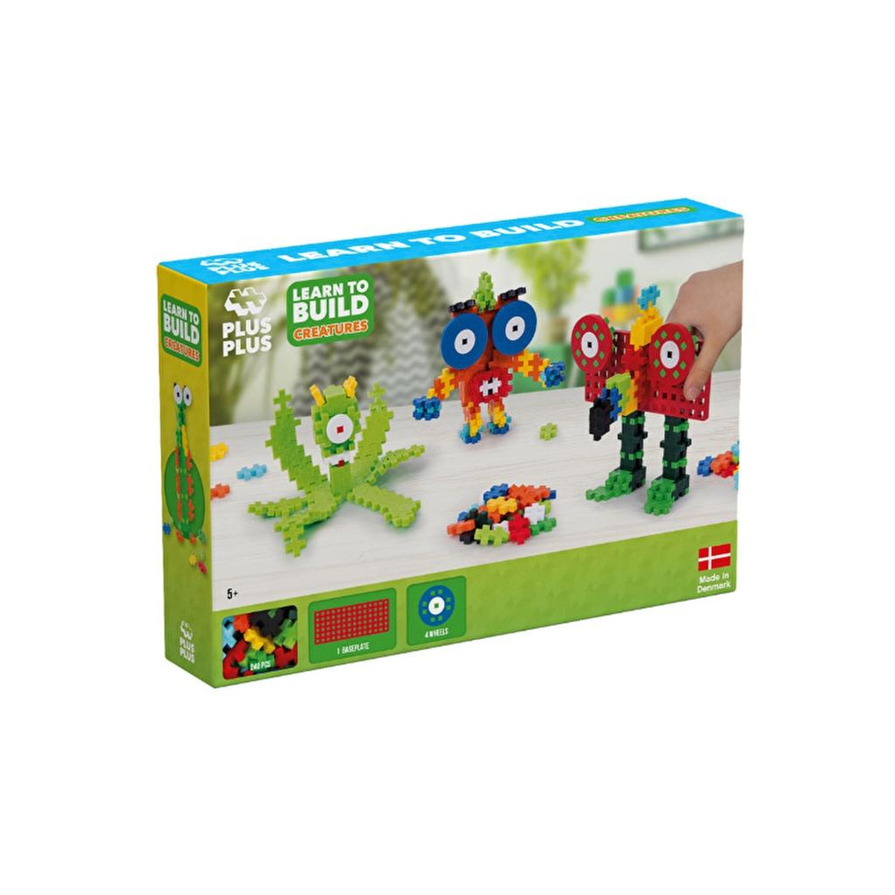 Plus Plus Learning to Build Creatures Set - 240 Pieces