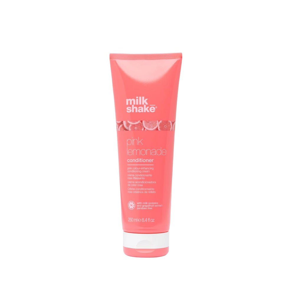 milk_shake Pink Lemonade Toning Hair Cream 250ml - Moisturizing, Pleasant Scent Pink Lemonade Toning Hair Cream by milk_shake Pink Lemonade hair cream, Toning hair cream, milk_shake hair products, Hair care products with pleasant scents, Moisturizing hair cream, Hair toning products, Hair moisturizing cream, Pleasant scent hair care, Hair care routine products