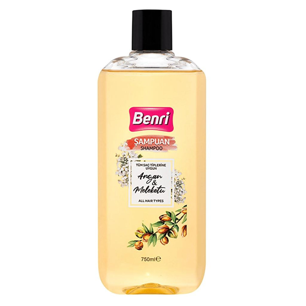 Benri Argan & Angelica Nourishing Shampoo for Dry Hair 750 ml