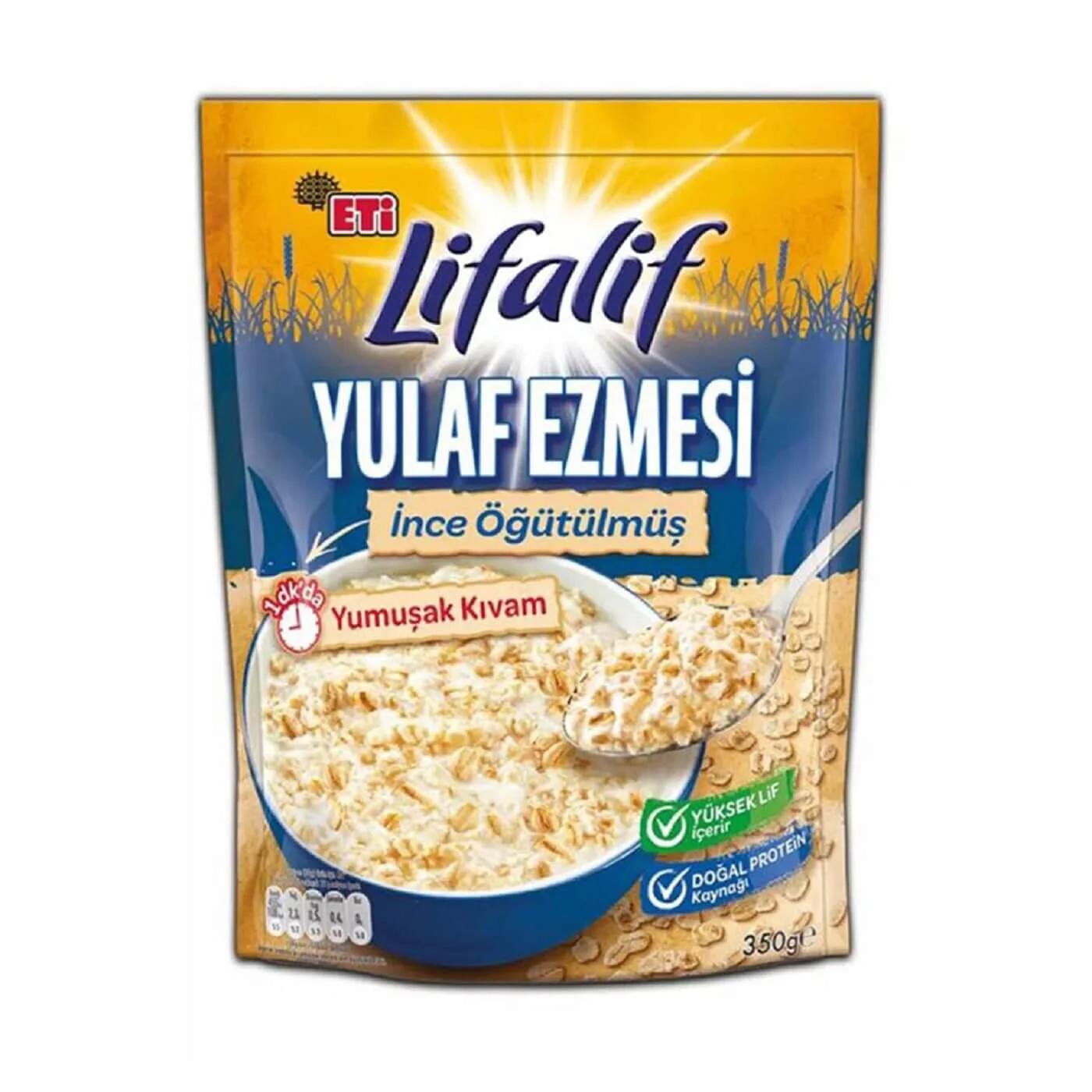 Eti Lifalif Finely Ground Oatmeal for Quick Meals 350g