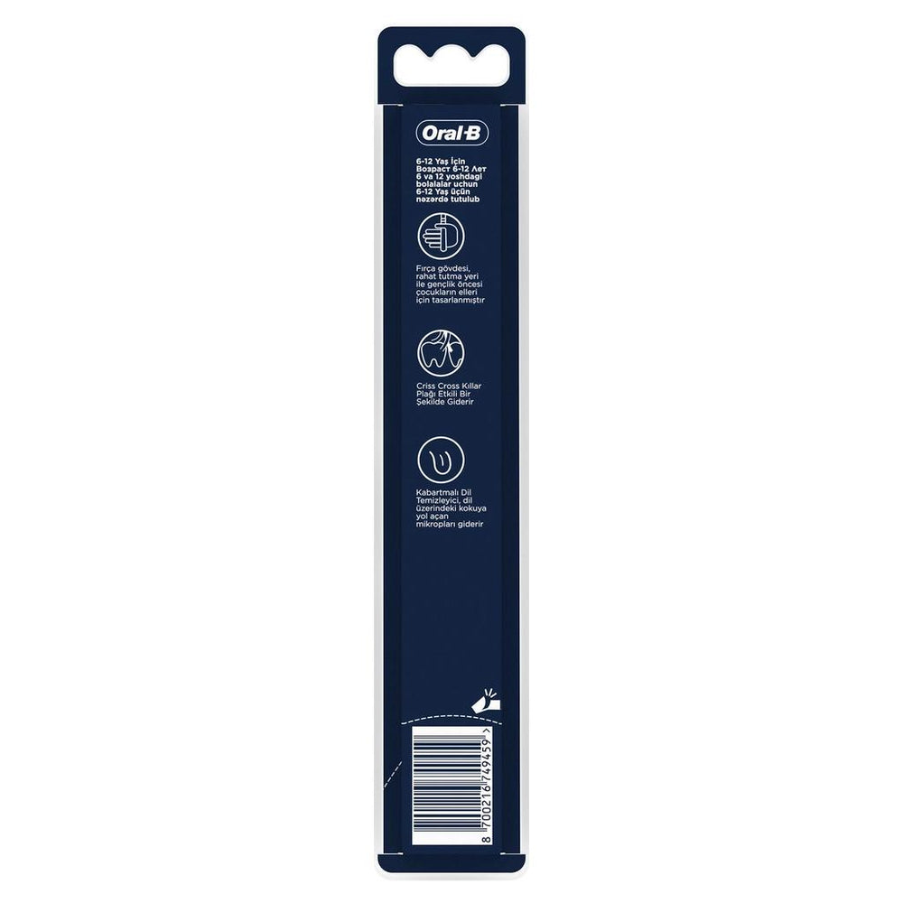 Oral-B Junior Extra Soft Toothbrush for Ages 6-12